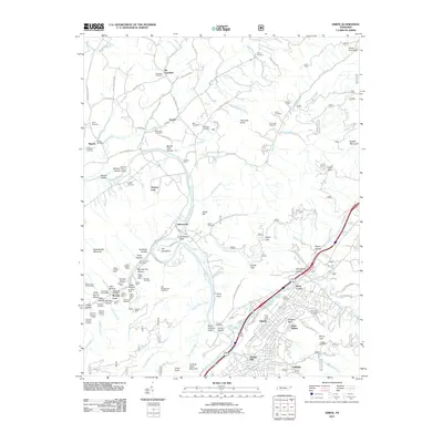 2011 Map of Erwin, 2011 Print