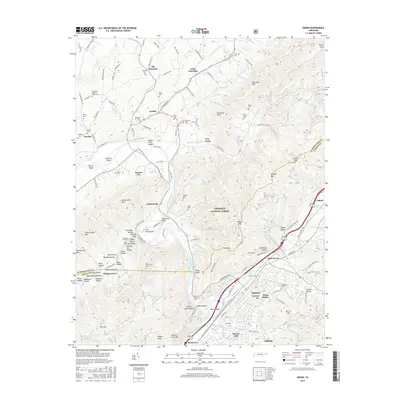 2016 Map of Erwin, 2016 Print