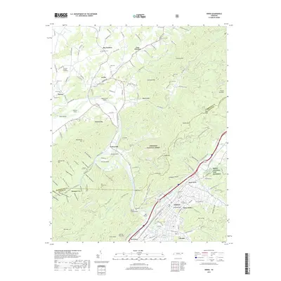2019 Map of Erwin, 2019 Print