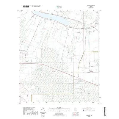 2020 Map of Erwinville, 2020 Print