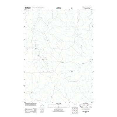 2012 Map of Esau Spring, 2012 Print
