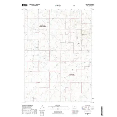 2018 Map of Esau Spring, 2018 Print