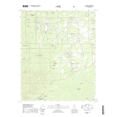 2020 Map of Escabosa, 2020 Print