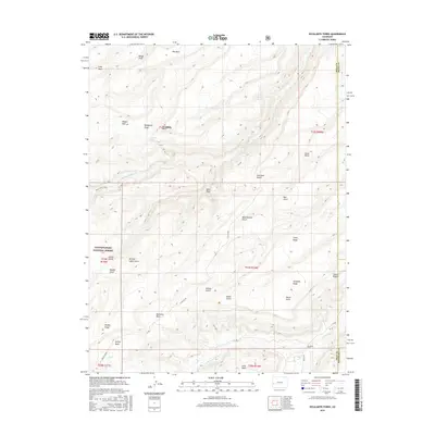 2016 Map of Escalante Forks, 2016 Print