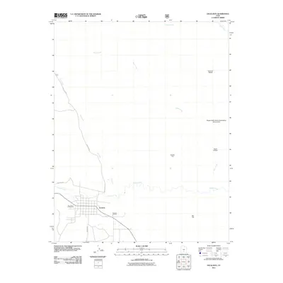 2011 Map of Escalante, 2011 Print