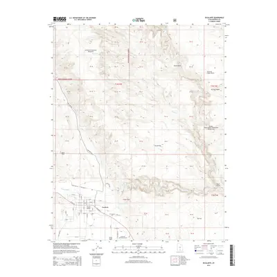 2014 Map of Escalante, 2014 Print