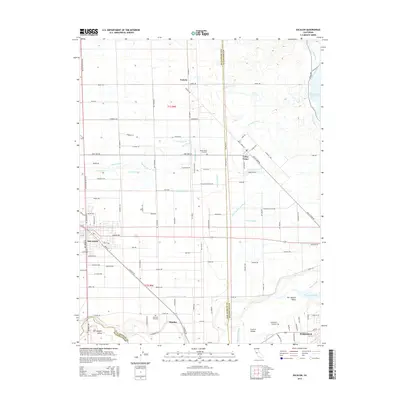 2015 Map of Escalon, 2015 Print