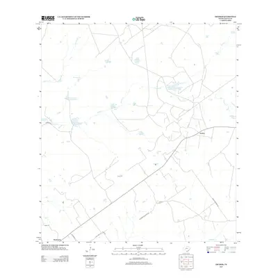 2013 Map of Escobas, 2013 Print