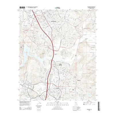 2015 Map of Escondido, 2015 Print