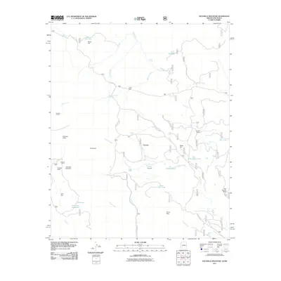 2011 Map of Escudilla Mountain, 2011 Print