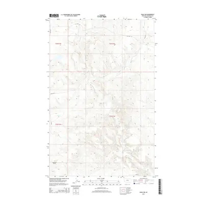 2014 Map of Eskay NW, 2014 Print