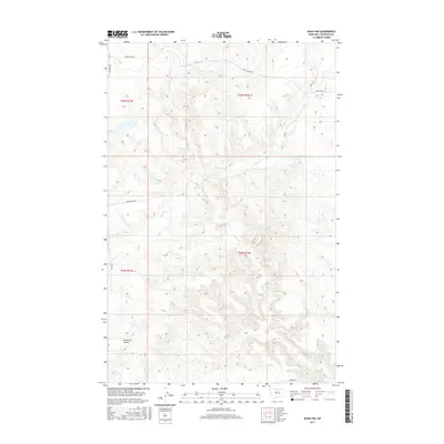 2017 Map of Eskay NW, 2017 Print
