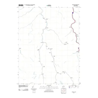 2011 Map of Eskdale, 2011 Print