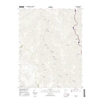 2016 Map of Eskdale, 2016 Print