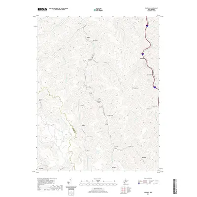2019 Map of Eskdale, 2019 Print