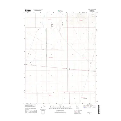 2014 Map of Eskdale, 2014 Print