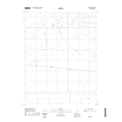 2023 Map of Eskdale, 2023 Print