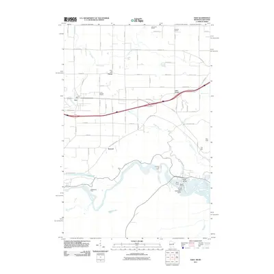 2011 Map of Esko, 2011 Print