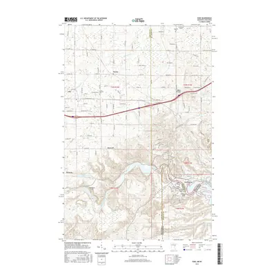 2016 Map of Esko, 2016 Print