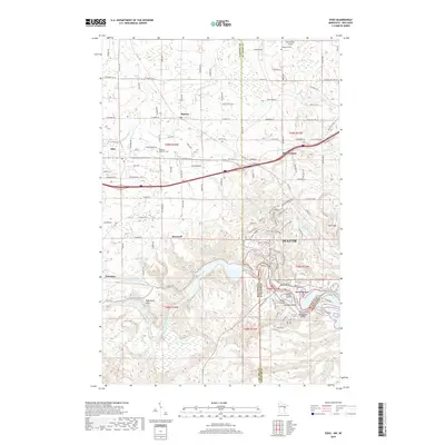 2019 Map of Esko, 2019 Print