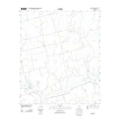 2012 Map of Eskota, 2012 Print