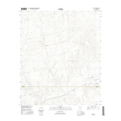 2016 Map of Eskota, 2016 Print
