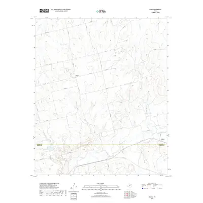 2019 Map of Eskota, 2019 Print