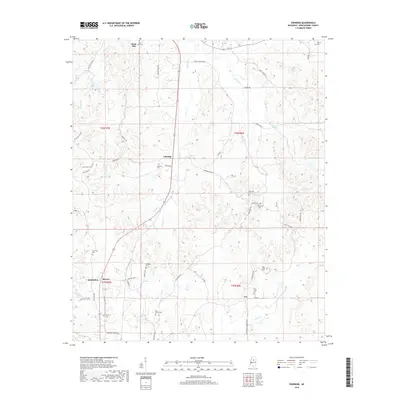 2018 Map of Eskridge, 2018 Print