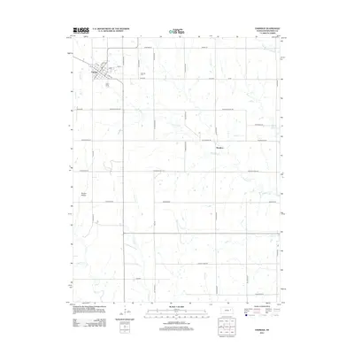 2012 Map of Eskridge, 2012 Print
