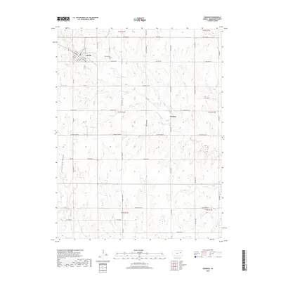 2018 Map of Eskridge, 2018 Print