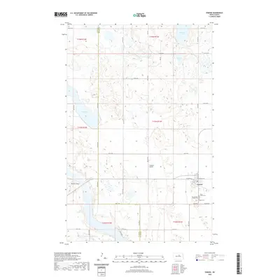 2020 Map of Esmond, 2020 Print