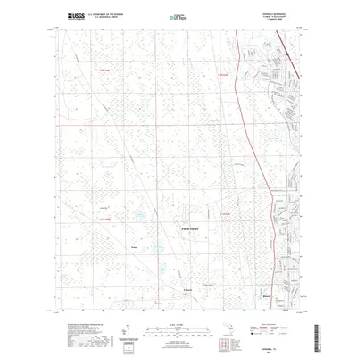 2021 Map of Espanola, 2021 Print