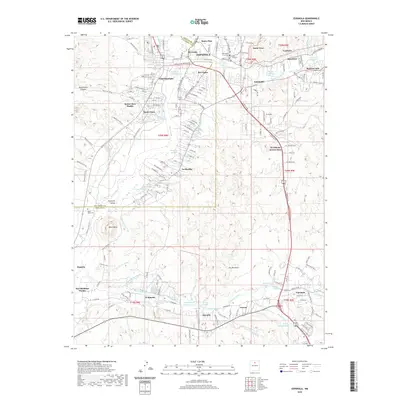 2020 Map of Espanola, 2020 Print