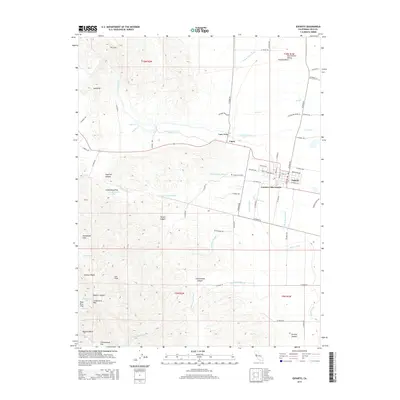 2015 Map of Esparto, 2015 Print