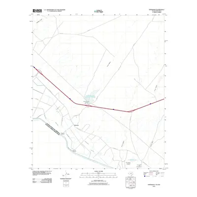 2010 Map of Esperanza, 2010 Print