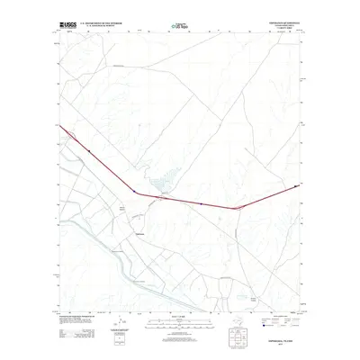 2013 Map of Esperanza, 2013 Print