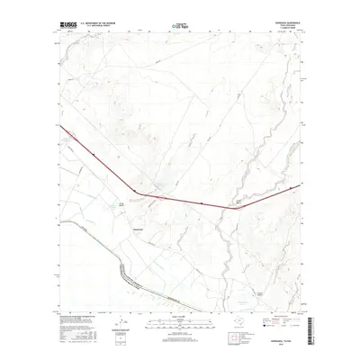 2016 Map of Esperanza, 2016 Print