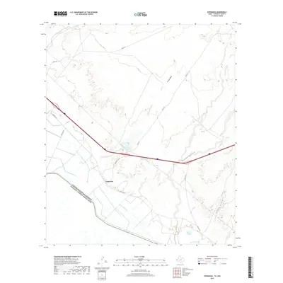 2019 Map of Esperanza, 2019 Print