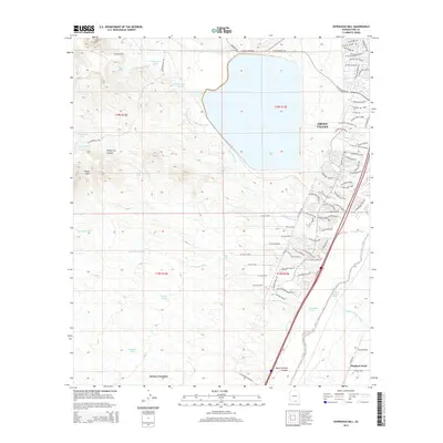 2014 Map of Esperanza Mill, 2014 Print