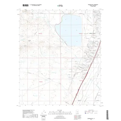 2018 Map of Esperanza Mill, 2018 Print