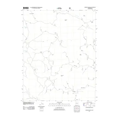 2011 Map of Espinosa Ranch, 2011 Print