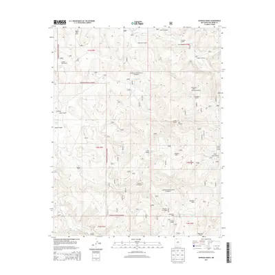 2013 Map of Espinosa Ranch, 2013 Print