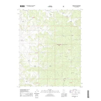 2020 Map of Espinosa Ranch, 2020 Print