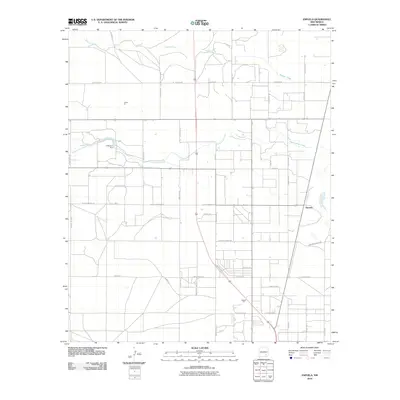 2010 Map of Espuela, 2010 Print