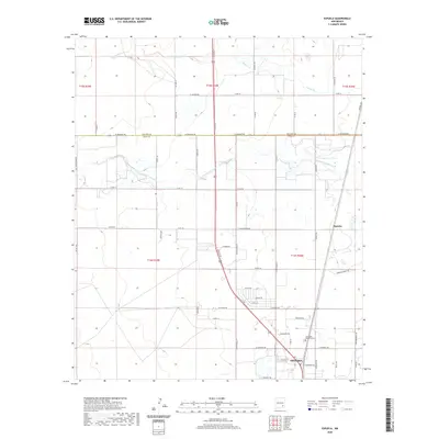 2020 Map of Espuela, 2020 Print