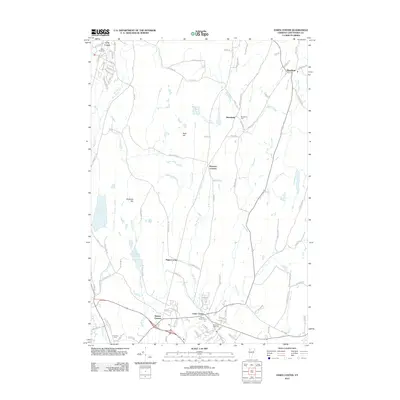 2012 Map of Essex Center, 2012 Print
