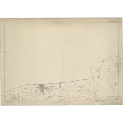 1877 Map of Essex I, 1880 Print