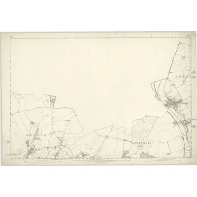 1877 Map of Essex II, 1880 Print