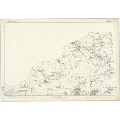 1876 Map of Essex IV, 1880 Print