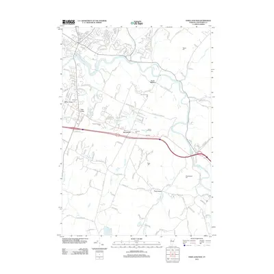 2012 Map of Essex Junction, 2012 Print